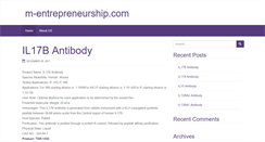 Desktop Screenshot of m-entrepreneurship.com