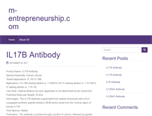 Tablet Screenshot of m-entrepreneurship.com